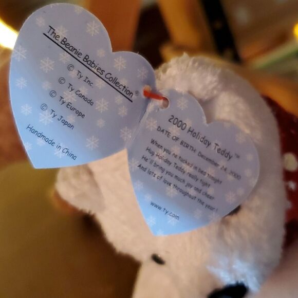 2 Ty beanie baby bears - Picture 5 of 6